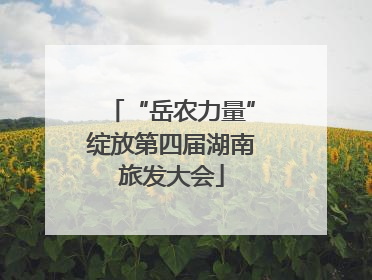 “岳农力量”绽放第四届湖南旅发大会
