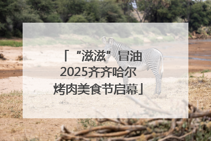 “滋滋”冒油 2025齐齐哈尔烤肉美食节启幕