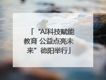 “AI科技赋能教育 公益点亮未来”德阳举行