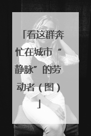 看这群奔忙在城市“静脉”的劳动者（图）