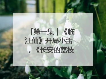 第一集｜《临江仙》开局小雷，《长安的荔枝》酸中带甜