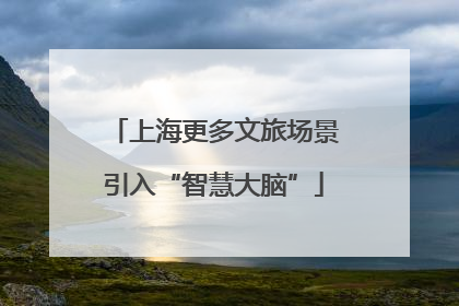 上海更多文旅场景引入“智慧大脑”