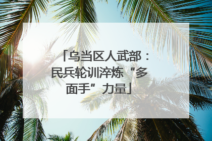 乌当区人武部：民兵轮训淬炼“多面手”力量