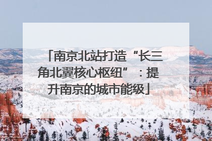 南京北站打造“长三角北翼核心枢纽”：提升南京的城市能级