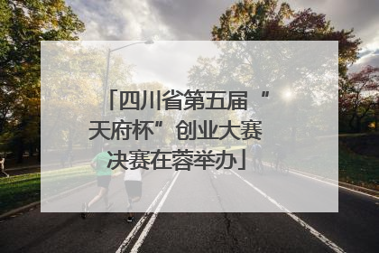 四川省第五届“天府杯”创业大赛决赛在蓉举办