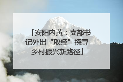 安阳内黄：支部书记外出“取经”探寻乡村振兴新路径