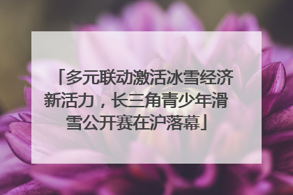 多元联动激活冰雪经济新活力，长三角青少年滑雪公开赛在沪落幕