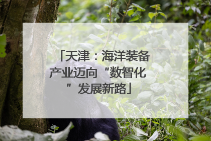 天津：海洋装备产业迈向“数智化”发展新路
