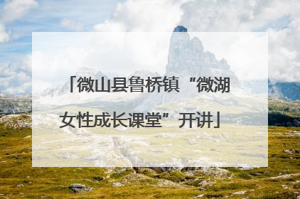 微山县鲁桥镇“微湖女性成长课堂”开讲