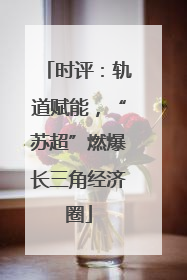 时评：轨道赋能，“苏超”燃爆长三角经济圈