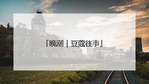 晚潮｜豆蔻往事