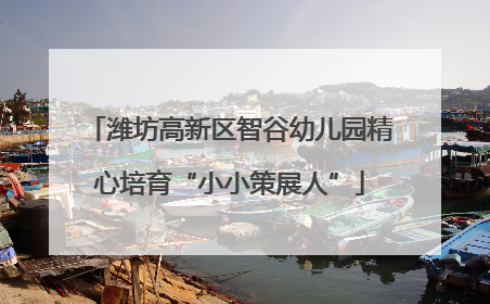 潍坊高新区智谷幼儿园精心培育“小小策展人”