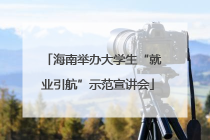 海南举办大学生“就业引航”示范宣讲会