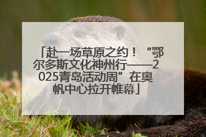 赴一场草原之约！“鄂尔多斯文化神州行——2025青岛活动周”在奥帆中心拉开帷幕
