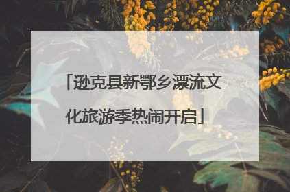 逊克县新鄂乡漂流文化旅游季热闹开启