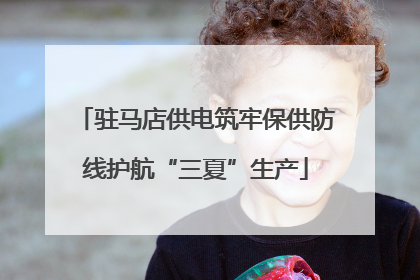 驻马店供电筑牢保供防线护航“三夏”生产