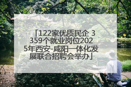 122家优质民企 3359个就业岗位2025年西安-咸阳一体化发展联合招聘会举办