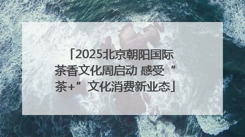 2025北京朝阳国际茶香文化周启动 感受“茶+”文化消费新业态